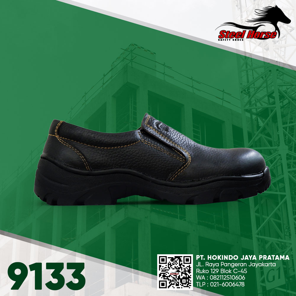 9133 - Sepatu Safety Slip On